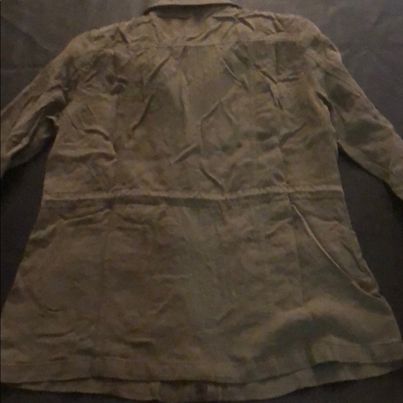 Olive Color Utility Jacket - Picture 10 of 11